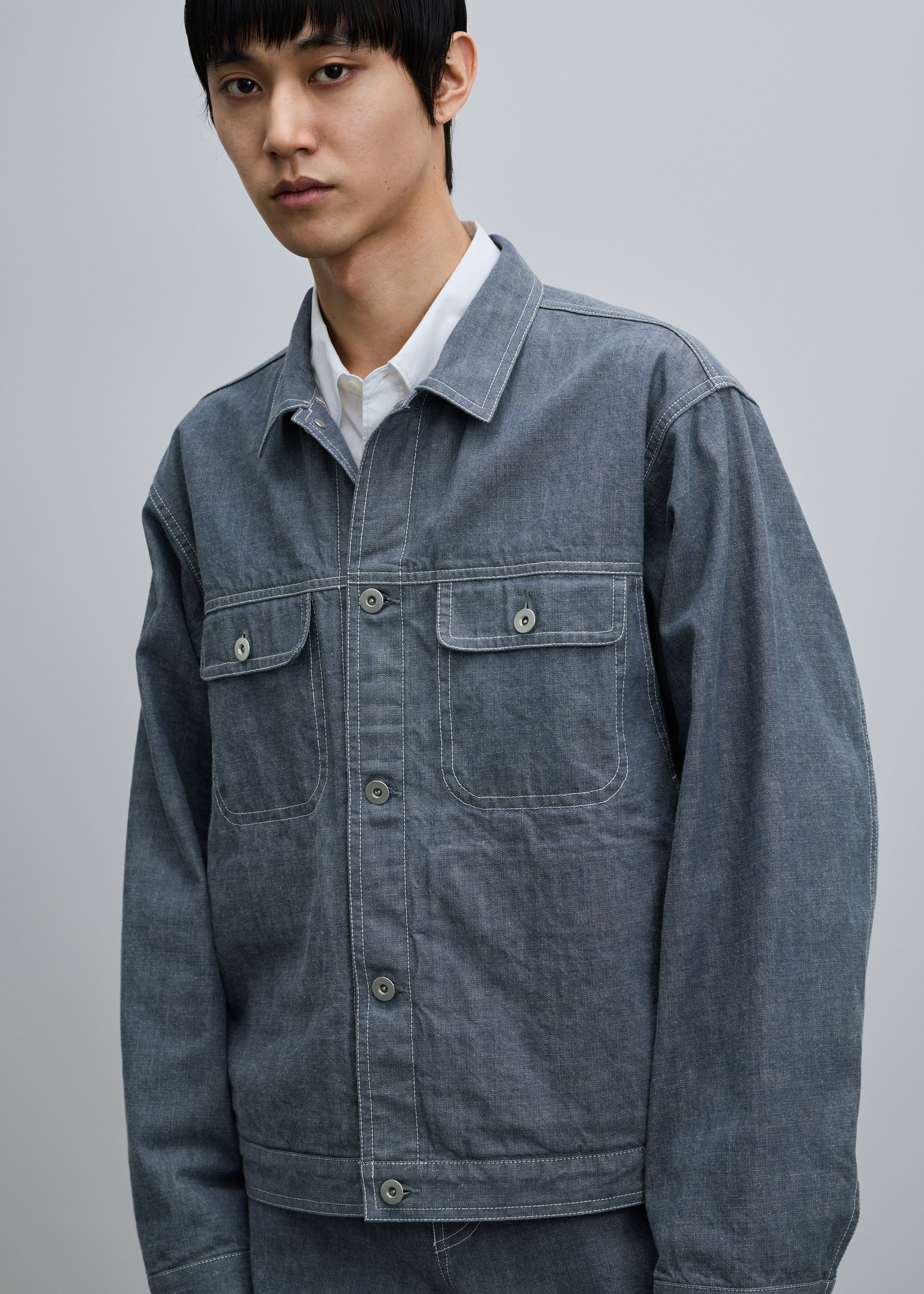 SOE デニムジャケット セルビッチデニムジャケット｜SOÉJU k - SOÉJU online store